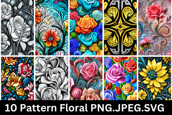 Download Pattern Floral V9 - Pattern Collection