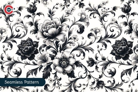 Download Elegant Floral Seamless Pattern - Premium Bundle