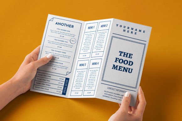 Download Boxes Food Menu Full Stationery Identity - Stationery Collection