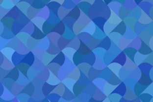 Download Blue Geometric Pattern - Pattern Collection