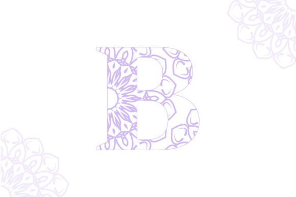 Download Mandala Font Alphabet Pattern Design Art - Pattern Collection