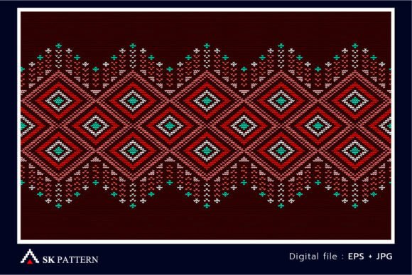 Download Embroidery Repetitive Boho Style Design - Repetitive Collection