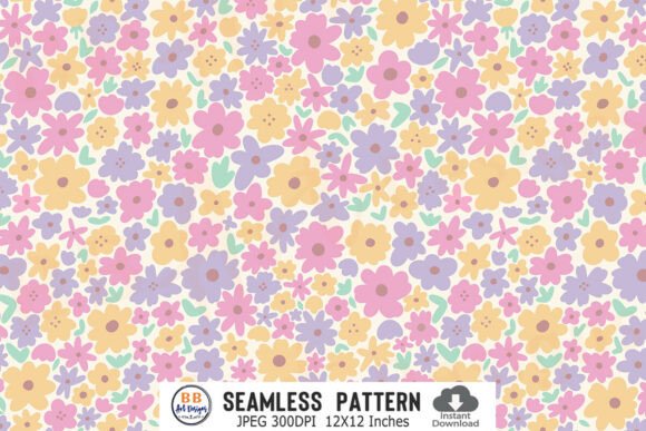 Download Spring Flower Pattern Floral Seamless - Pattern Collection