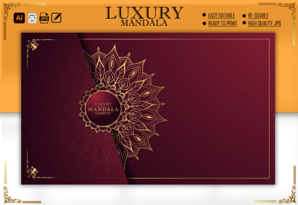 Download Luxury Mandala with Arabesque Pattern - Pattern Collection