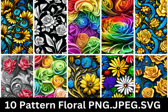 Download Pattern Floral V10 - Pattern Collection