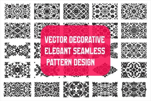 Download Vector Seamless Pattern, Elegant Design - Pattern Collection