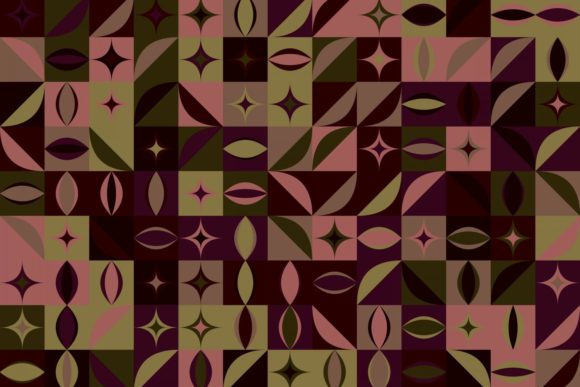 Download Abstract Mosaic Pattern Background - Pattern Collection