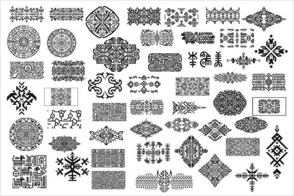 Download Bold Tribal Pattern Wall Art Design - Pattern Collection