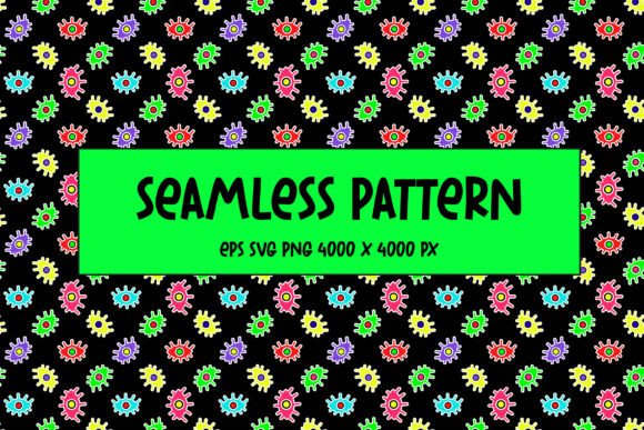 Download Pattern of Multicolored Abstract Eyes - Pattern Collection