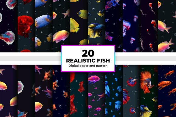 Download Under the Sea Seamless Digital Paper - Premium Resources